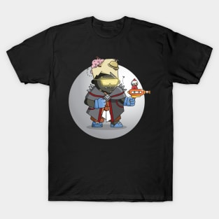 Relic Hunters - Dark Grey Zombie with Assassin Cloak T-Shirt